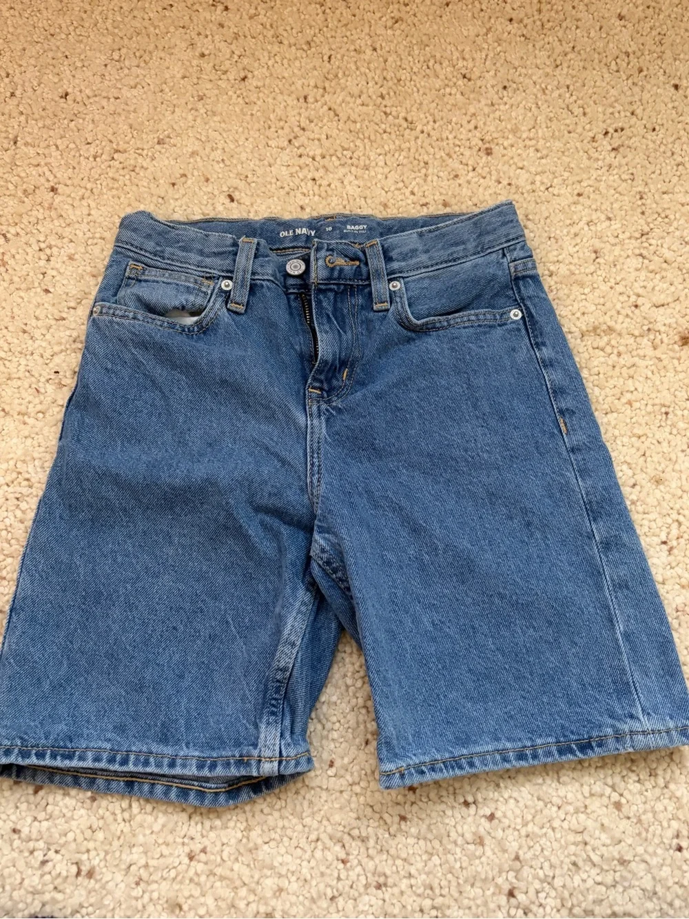 Old Navy Men's Denim Jean Shorts in Blue